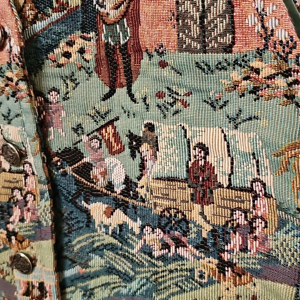 Colorful Tapestry Vest - Picture 4 of 9
